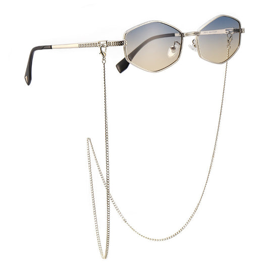 Modern Retro Star Chain Sunglasses