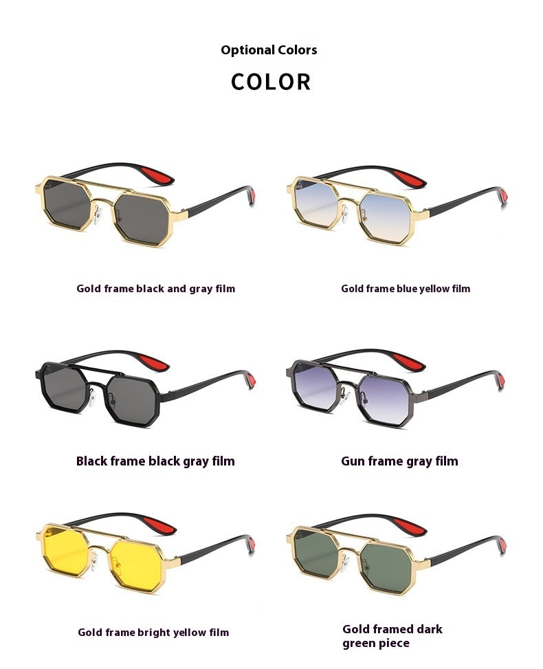 Designer Metal Sunglasses