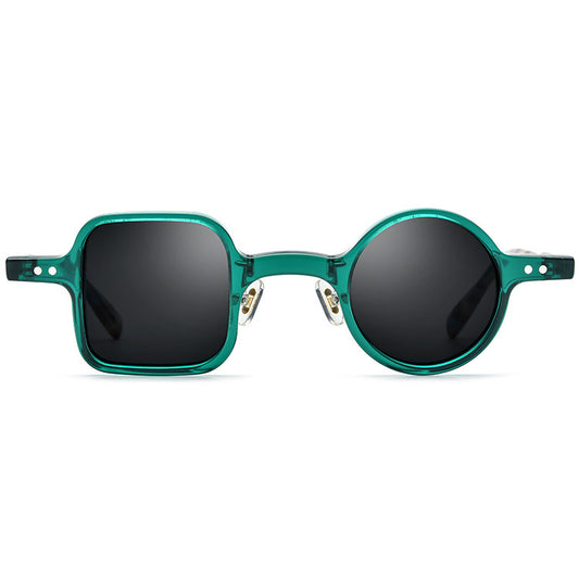 High-Quality Fun Square Circle Polarized Sunglasses
